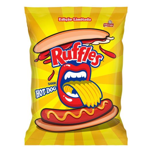 Batata Frita Ondulada Lanchonete Hot Dog Ruffles 70G - Imagem em destaque