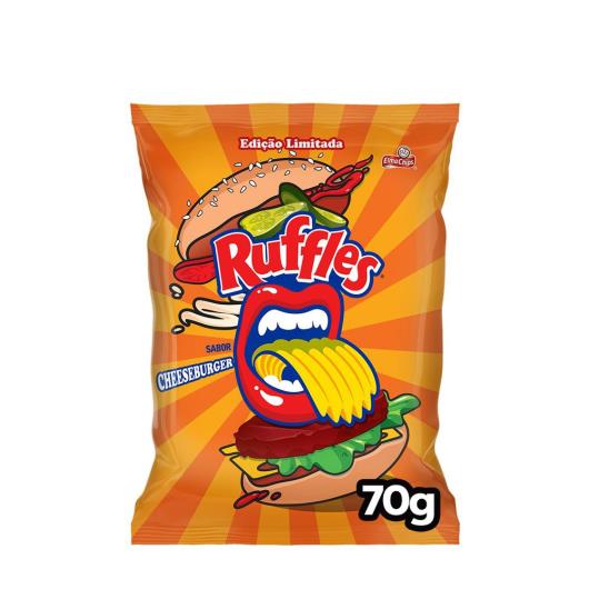 Batata Frita Ondulada Lanchonete Hambuguer Ruffles 70G - Imagem em destaque