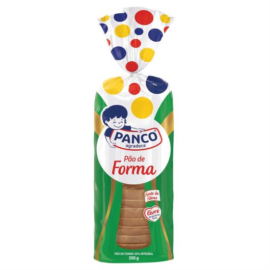 Pão de Forma 30% Integral Panco Pacote 500g - Imagem em destaque