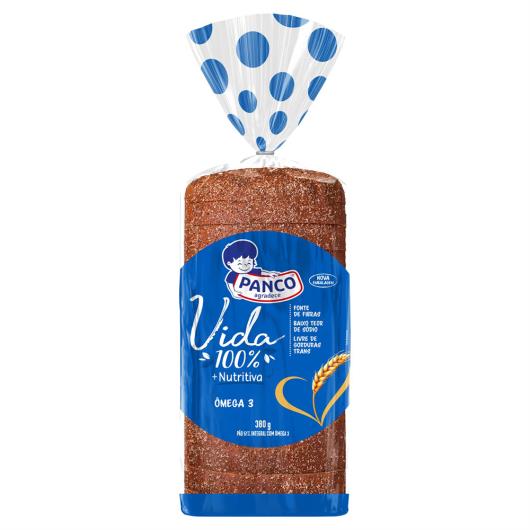 Pão com Ômega 3 51% Integral Panco Vida Pacote 380g - Imagem em destaque