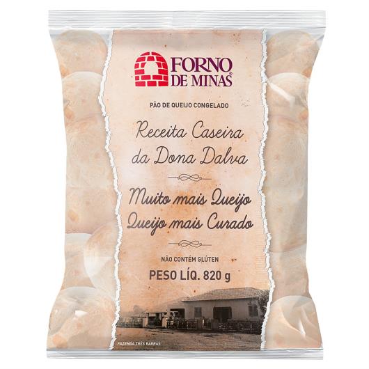 Pão de Queijo Congelado Forno de Minas Dona Dalva Pacote 820g - Imagem em destaque