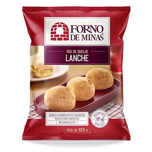 Pão de Queijo Congelado Lanche Forno de Minas Pacote 820g - Imagem em destaque