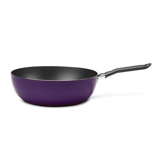 Frigideira Fun Work Antiaderente Roxa Brinox 24cm - Imagem em destaque