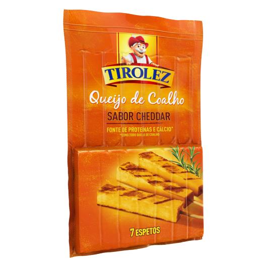 Queijo Coalho em Espeto Cheddar Tirolez 280g - Imagem em destaque