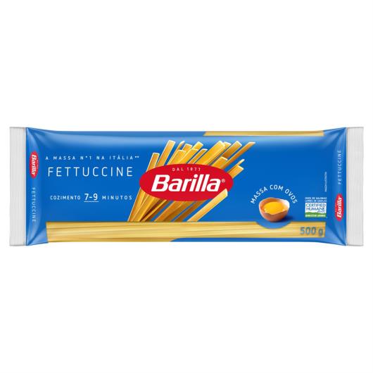 Macarrão com Ovos Fettuccine Barilla Pacote 500g - Imagem em destaque