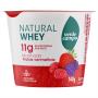 Iogurte Desnatado Bicamadas Frutas Vermelhas Zero Lactose Verde Campo Natural Whey Pote 140g