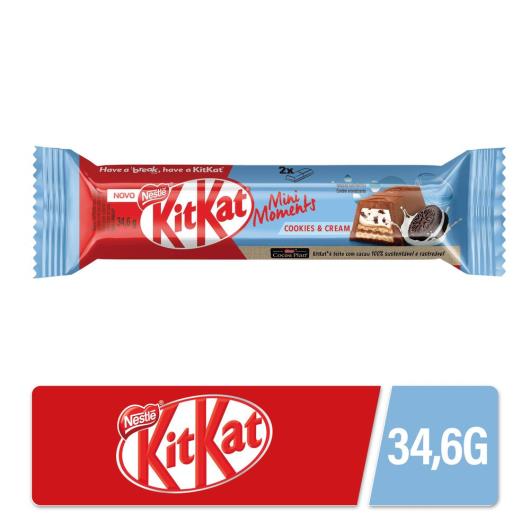 Chocolate KITKAT Mini Moments Cookies 34,6g - Imagem em destaque