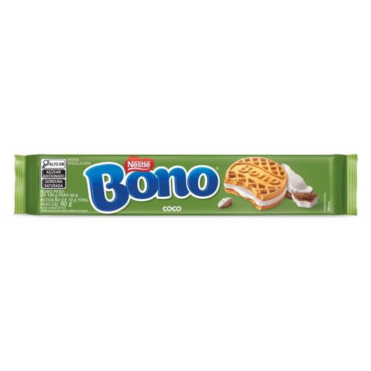 Biscoito Recheio Coco Bono Pacote 90g - Imagem em destaque