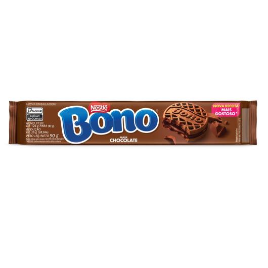 Biscoito Recheado BONO Chocolate 90g - Imagem em destaque