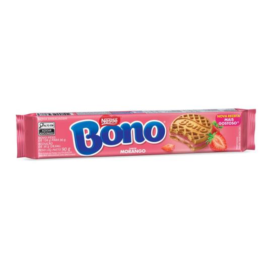 Biscoito Recheado BONO Morango 90g - Imagem em destaque