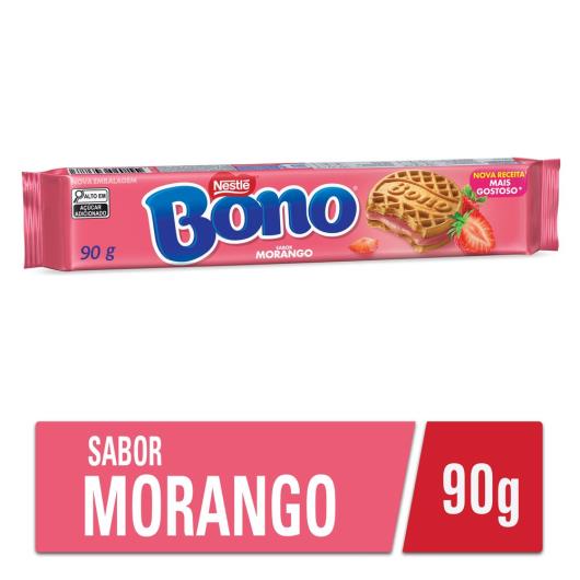 Biscoito Recheado BONO Morango 90g - Imagem em destaque