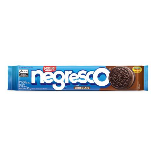 Biscoito Recheado NEGRESCO Chocolate 90g - Imagem em destaque