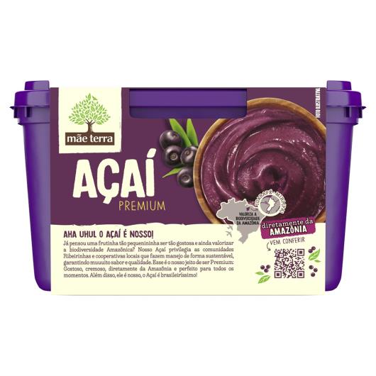 Sorbet Açaí Mãe Terra Premium Pote 1,5l - Imagem em destaque