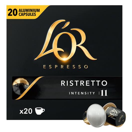 Café em Cápsula Torrado e Moído Ristretto Espresso L'or Caixa 104g 20 Unidades - Imagem em destaque