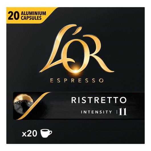 Café em Cápsula Torrado e Moído Ristretto Espresso L'or Caixa 104g 20 Unidades - Imagem em destaque