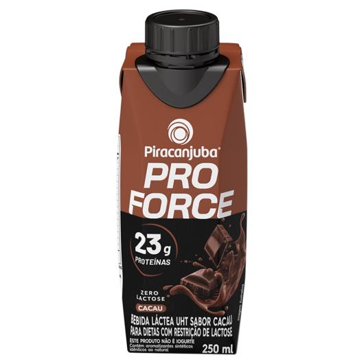 Bebida láctea 23g de proteína cacau Piracanjuba Whey 250ml - Imagem em destaque