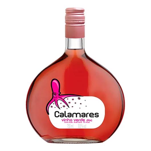 Vinho Português Calamares Verde Rosé 750ml - Imagem em destaque