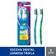 Escova Dental Macia Tripla Sorriso Cabeça Normal 2 Unidades - Imagem 7509546686196.png em miniatúra