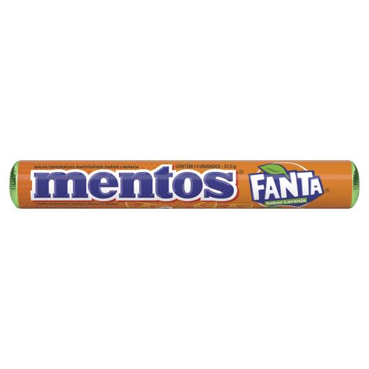 Bala Mentos Fanta Laranja 37,5g - Imagem em destaque