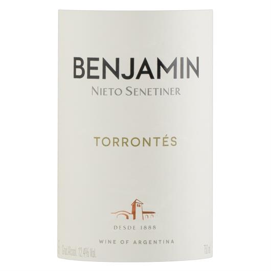 Vinho Argentino Branco Seco Benjamin Nieto Senetiner Torrontés Garrafa 750ml - Imagem em destaque