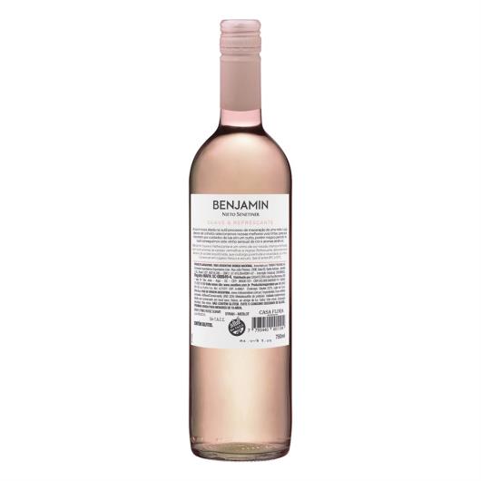 Vinho Argentino Rosé Suave Benjamin Nieto Senetiner Syrah Merlot Garrafa 750ml - Imagem em destaque