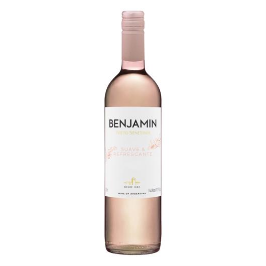 Vinho Argentino Rosé Suave Benjamin Nieto Senetiner Syrah Merlot Garrafa 750ml - Imagem em destaque