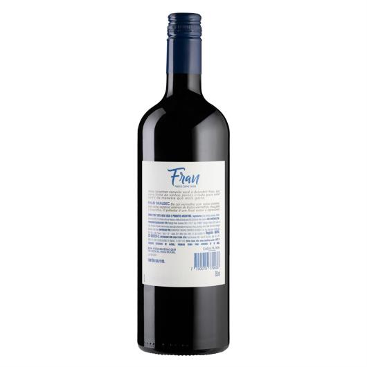 Vinho Argentino Tinto Meio Seco Fran Nieto Senetiner Malbec Garrafa 750ml - Imagem em destaque