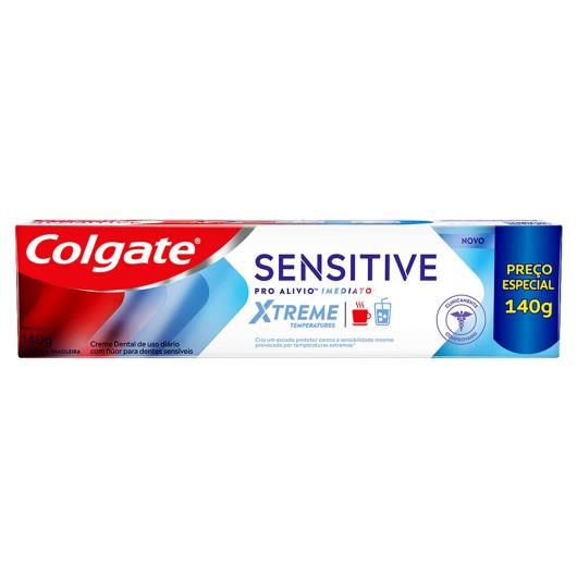 Creme Dental Xtreme Colgate Sensitive Pro-Alívio Imediato Caixa 140g - Imagem em destaque