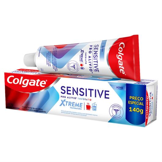 Creme Dental Xtreme Colgate Sensitive Pro-Alívio Imediato Caixa 140g - Imagem em destaque