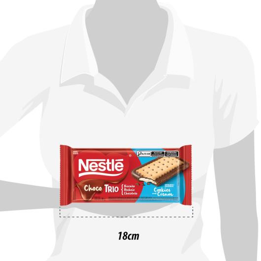 Chocolate Chocotrio NESTLÉ Cookies & Cream 90g - Imagem em destaque