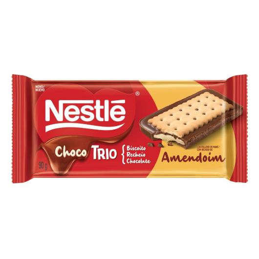 Chocotrio NESTLÉ Pasta Amendoim 90g - Imagem em destaque