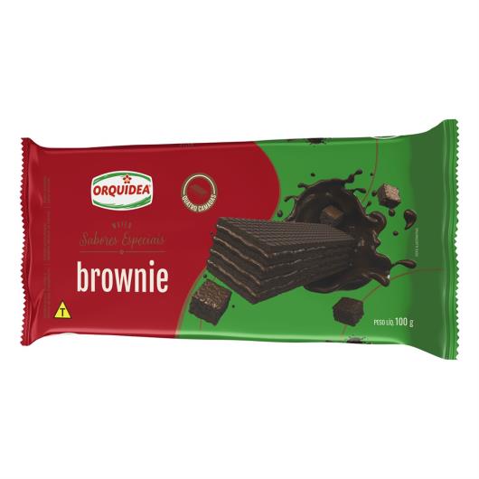 Wafer brownie Orquídea 100g - Imagem em destaque