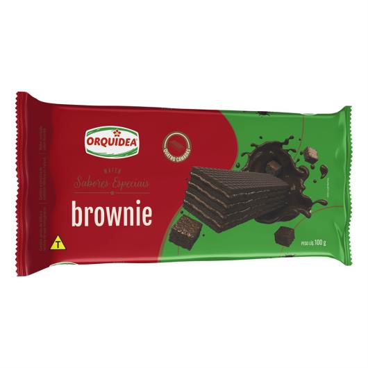 Wafer brownie Orquídea 100g - Imagem em destaque