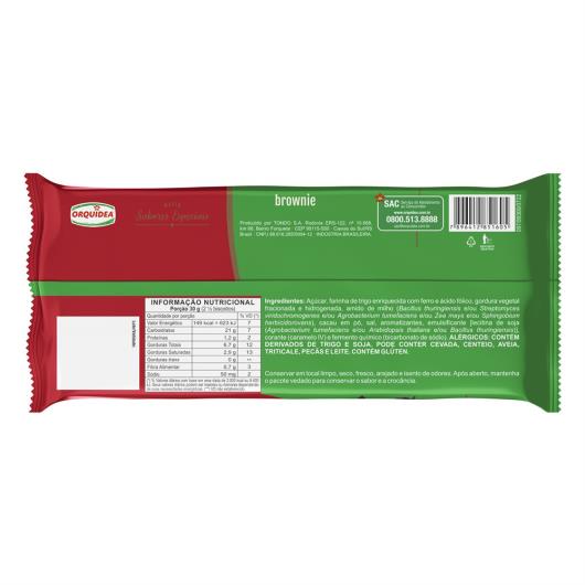 Wafer brownie Orquídea 100g - Imagem em destaque