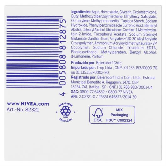 Creme Antissinais Dia Pele Normal a Seca FPS 30 Nivea Q10 Plus 52g - Imagem em destaque
