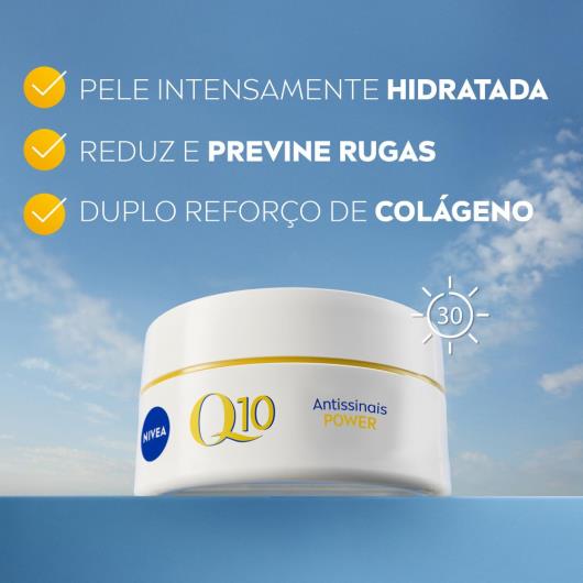 Creme Antissinais Dia Pele Normal a Seca FPS 30 Nivea Q10 Plus 52g - Imagem em destaque
