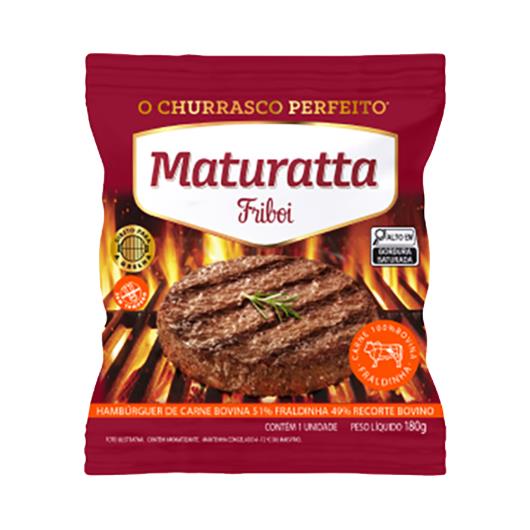 Hambúrguer Bovino de Fraldinha Friboi Maturatta 180g - Imagem em destaque