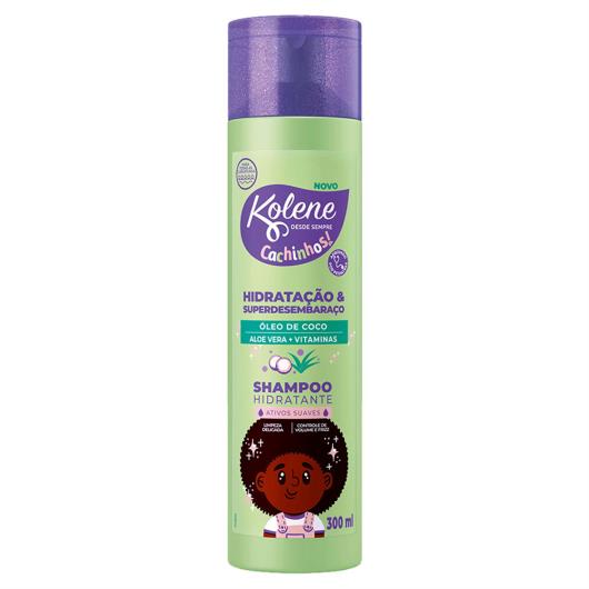 Shampoo Infantil Hidratante Kolene Cachinhos Frasco 300ml - Imagem em destaque