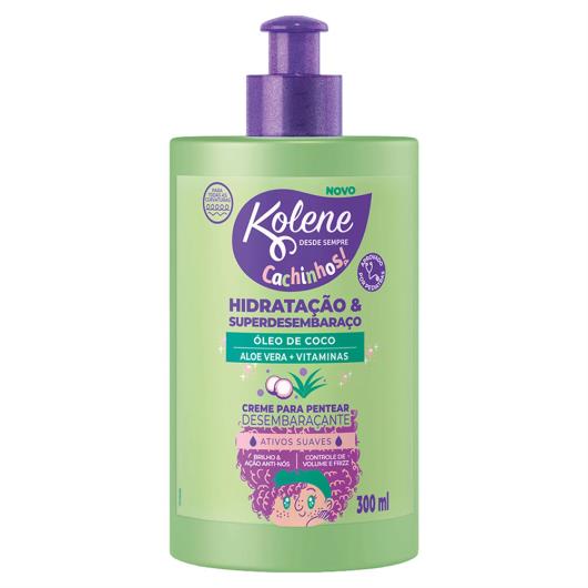 Creme de Pentear Infantil Kolene Cachinhos Frasco 300ml - Imagem em destaque