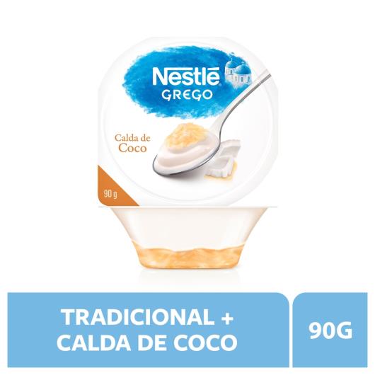 Iogurte Integral Grego Calda Coco Nestlé Pote 90g - Imagem em destaque