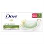 Pack Sabonete Barra Erva-Doce e Camomila Dove Envoltório 6 Unidades 90g Cada Leve Mais Pague Menos