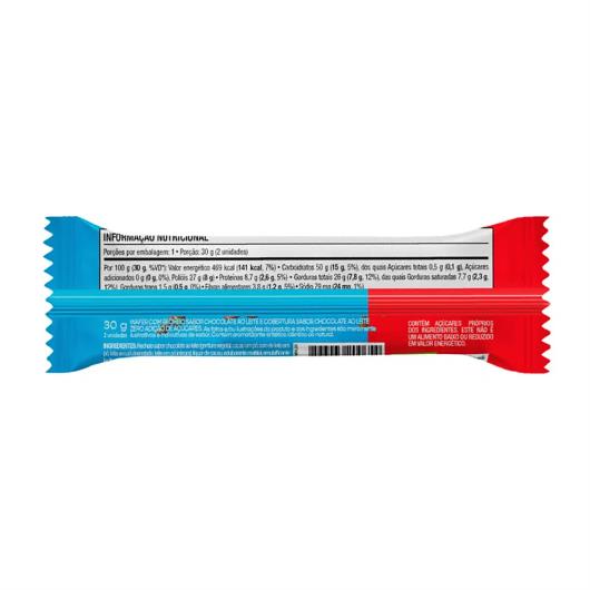 Wafer Vitao Viccio Roll Zero Adição Açúcares Chocolate ao Leite 30g - Imagem em destaque