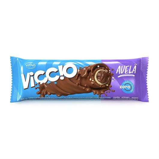 Wafer Viccio Roll Vitao Avelã Chocolate 30g - Imagem em destaque