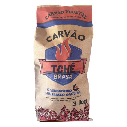 Carvão Tchê Brasa 3kg - Imagem em destaque