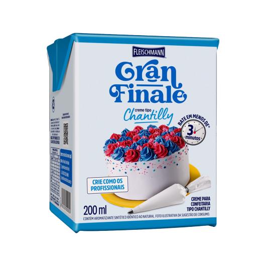 Creme Chantilly Fleischmann Gran Finale Caixa 200ml - Imagem em destaque