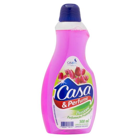 Limpador Perfumado Passione Casa Km Casa & Perfume Frasco 500ml - Imagem em destaque