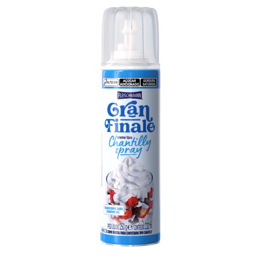 Creme Chantilly Spray Fleischmann Gran Finale Frasco 250g - Imagem em destaque