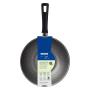 Panela Wok Loreto em Alumínio com Revestimento Interno e Externo Antiaderente Vermelha Tramontina 24cm