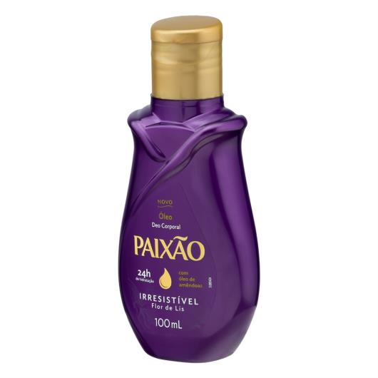 Óleo Deo Corporal Irresistível Paixão Frasco 100ml - Imagem em destaque