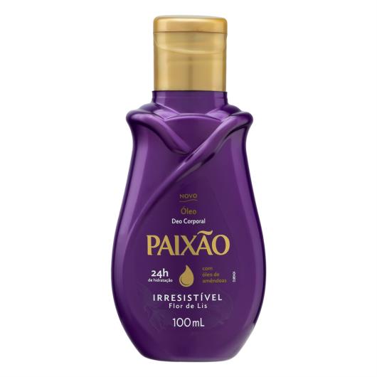 Óleo Deo Corporal Irresistível Paixão Frasco 100ml - Imagem em destaque